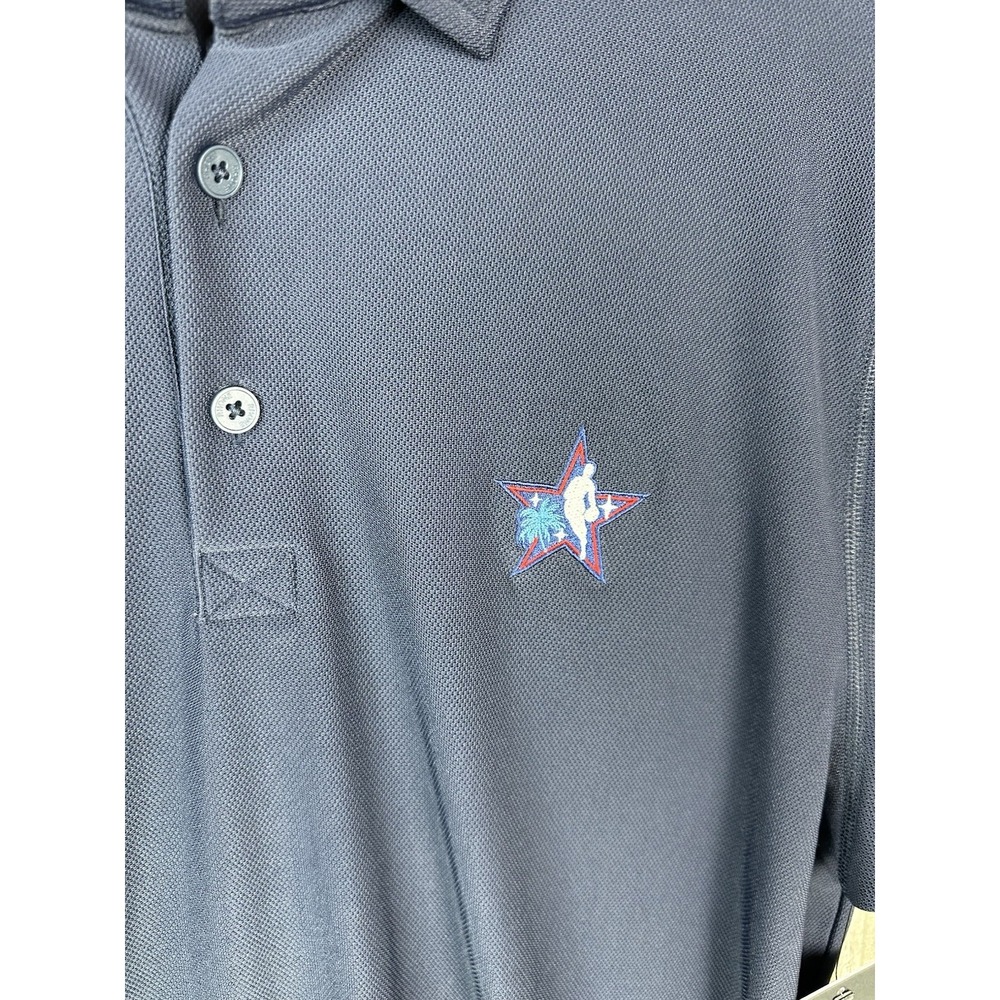 Rhone Regatta 2026 NBA All Stars Polo Navy Mens L Short Sleeve Lightweight NWT - Picture 5 of 15